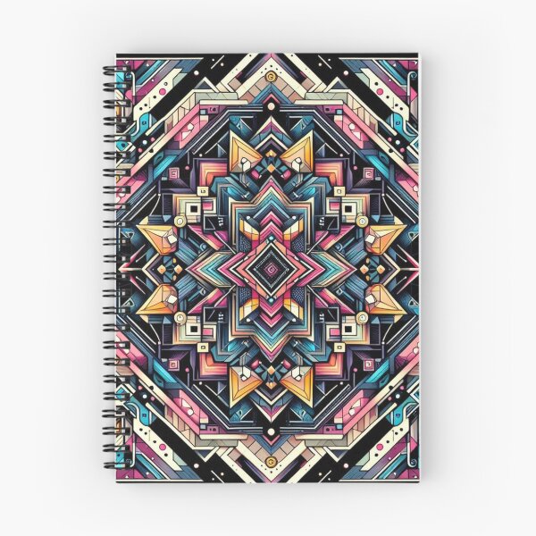Item preview, Colorful geometric decorative pattern  designed and sold by Dogandesighn.