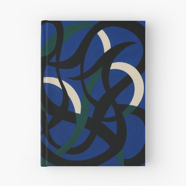 Item preview, Abstract lines on blue designed and sold by Sigtrix.