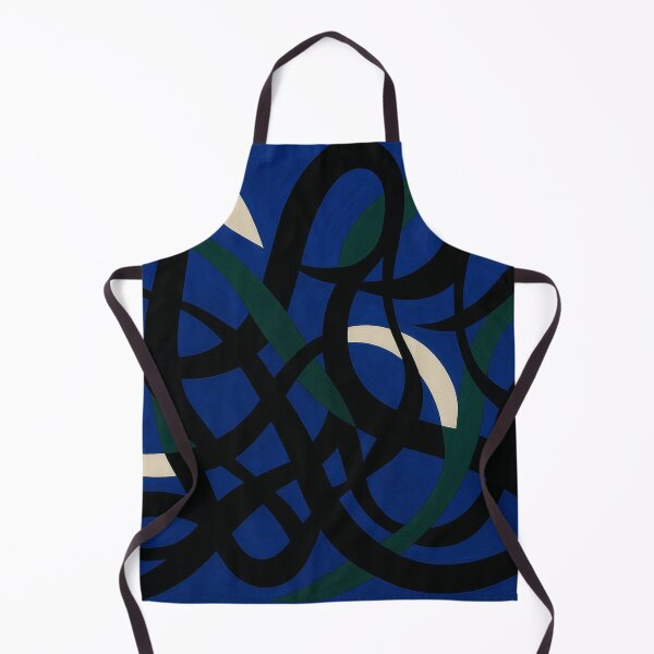 Item preview, Abstract lines on blue designed and sold by Sigtrix.