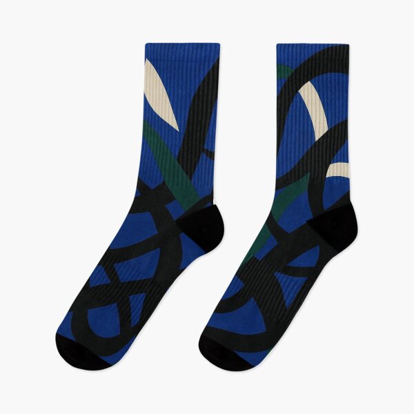 Item preview, Abstract lines on blue designed and sold by Sigtrix.