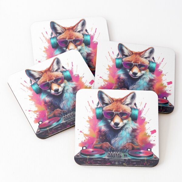 Item preview, Fox DJ designed and sold by MoeGFX.
