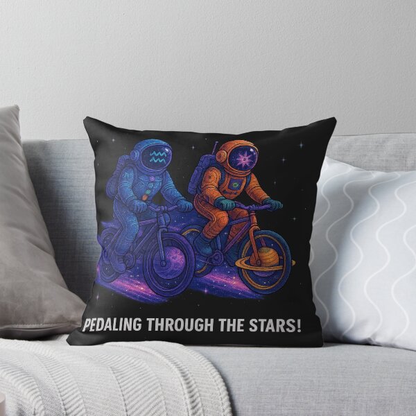 Item preview, Galaxy Riders — Pedaling Through the Stars designed and sold by HEERMANArt.