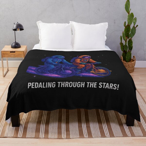 Item preview, Galaxy Riders — Pedaling Through the Stars designed and sold by HEERMANArt.