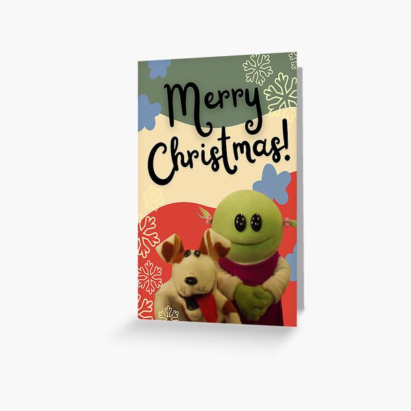 Item preview, Russer and Mona Christmas Card designed and sold by Laura Elise .