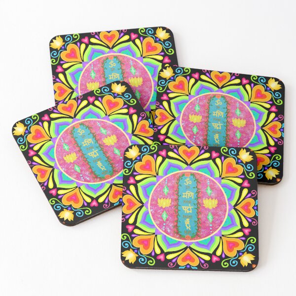 Item preview, Om Mani Padme Hum Mandala designed and sold by Soozie Wray.