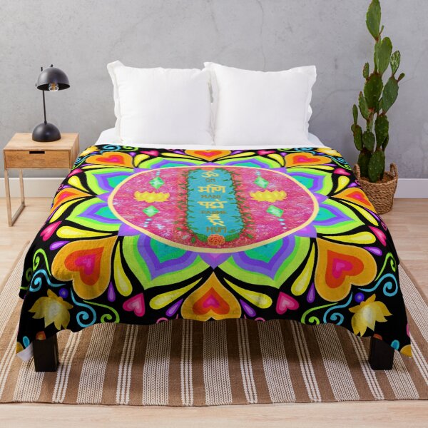 Item preview, Om Mani Padme Hum Mandala designed and sold by Soozie Wray.