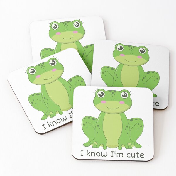 Item preview, Cute Cartoonish Smiling Frog designed and sold by A-U-Design.