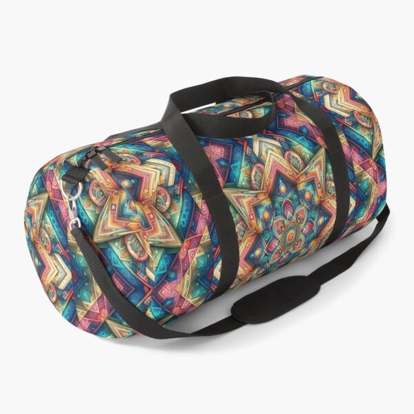 Item preview, Colorful geometric decorative mystic pattern designed and sold by Dogandesighn.