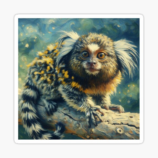 Item preview, Gewöhnliche Marmoset-Kunst | Marmoset-Liebhaber designed and sold by ksgraphics222.