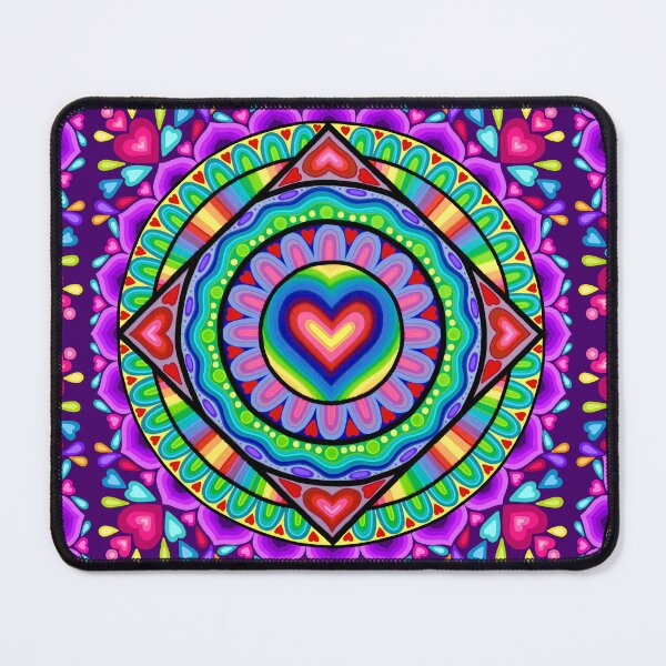 Item preview, Valentine Love Mandala designed and sold by Soozie Wray.
