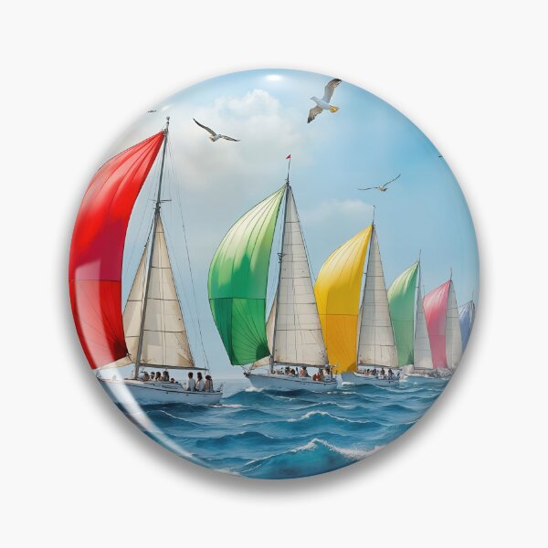 Item preview, Sailing Race On the High Seas designed and sold by Maria Dryfhout.