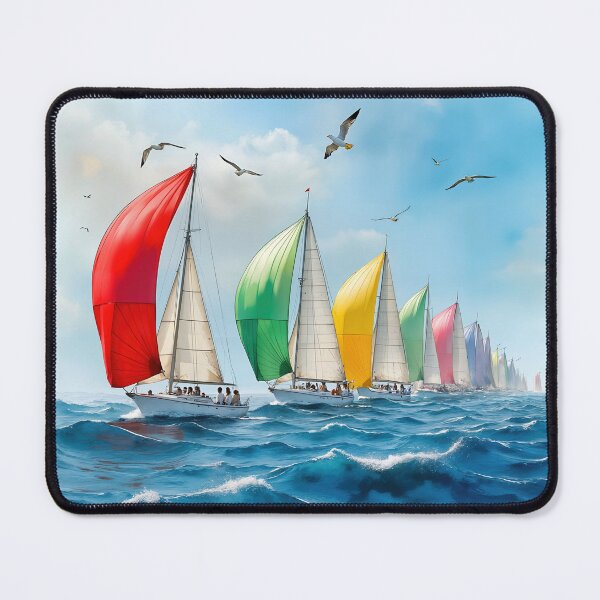 Item preview, Sailing Race On the High Seas designed and sold by Maria Dryfhout.