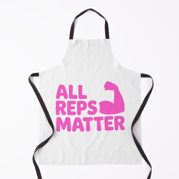 Item preview, All Reps Matter! Pink Gym Girl designed and sold by PMCreative.