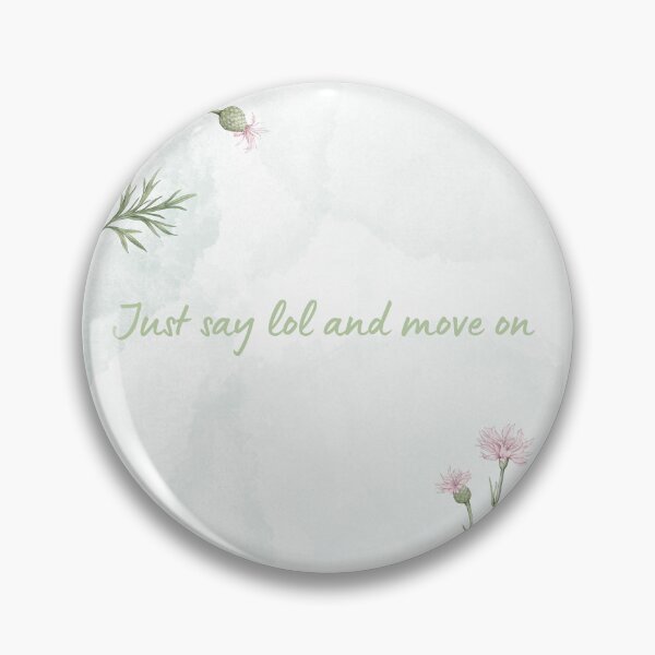Item preview, Just Say LOL – Soft Watercolor Quote Poster designed and sold by Levision.
