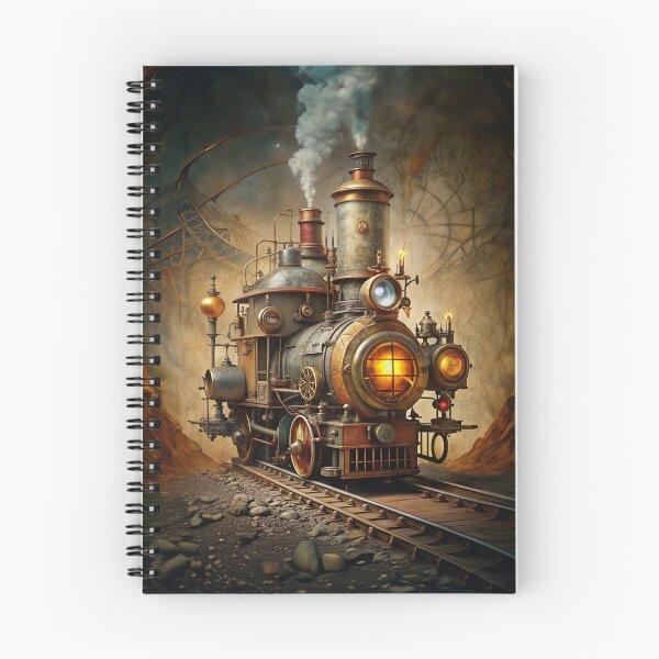 Item preview, Small steampunk locomotive designed and sold by Made-by-Gus.