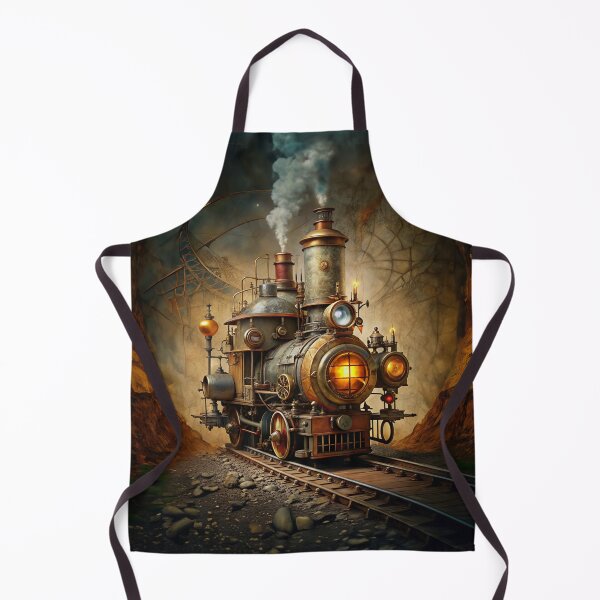 Item preview, Small steampunk locomotive designed and sold by Made-by-Gus.