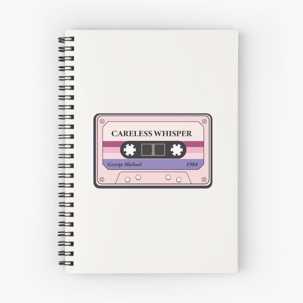 Item preview, Retro Music Cassette Tape |  Careless Whirsper - George Michael designed and sold by La Nana .