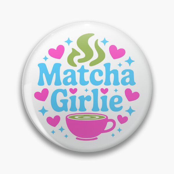 Item preview, Matcha Girlie! Pink Matcha Girl designed and sold by PMCreative.