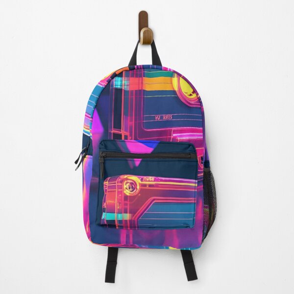 Item preview, Retro cassette – neon colors & vaporwave style designed and sold by Anna2492.