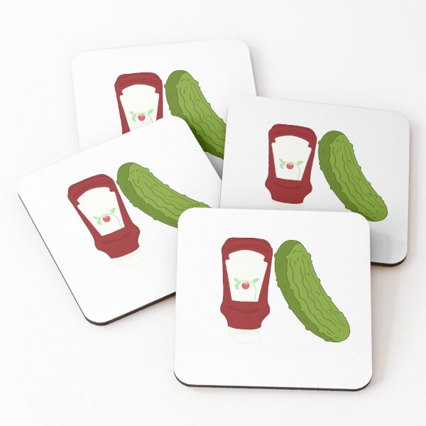 Item preview, ketchup & pickle designed and sold by kkaessinger.