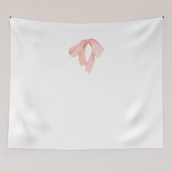 Item preview, Pink Bow Minimalist Poster – Coquette Aesthetic designed and sold by Levision.