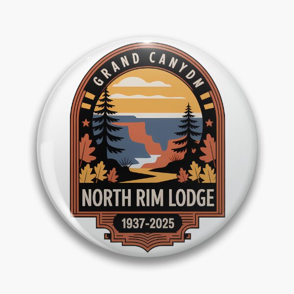 Item preview, North Rim Lodge Grand Canyon Tribute Design designed and sold by Tammy Winand Arts.