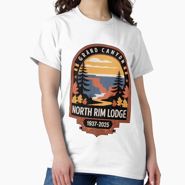 Item preview, North Rim Lodge Grand Canyon Tribute Design designed and sold by Emotional AbsurdiTees.