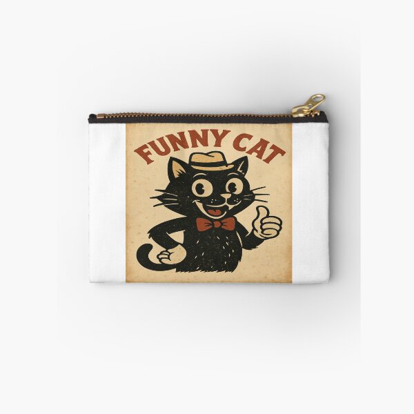 Item preview, The Funniest Vintage Cat designed and sold by DarkTonight.