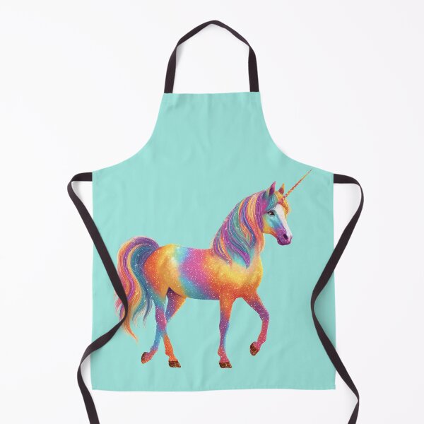 Item preview, Glitter Rainbow Unicorn Mia designed and sold by Lichtisign.