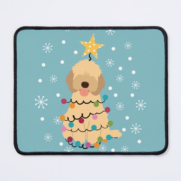 Item preview,  Apricot Cockapoo Cavapoo Cavoodle Dog Christmas Tree designed and sold by Lulupainting.