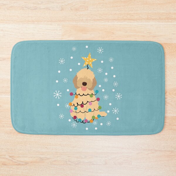 Item preview,  Apricot Cockapoo Cavapoo Cavoodle Dog Christmas Tree designed and sold by Lulupainting.