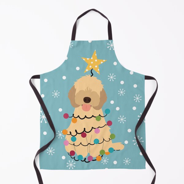 Item preview,  Apricot Cockapoo Cavapoo Cavoodle Dog Christmas Tree designed and sold by Lulupainting.