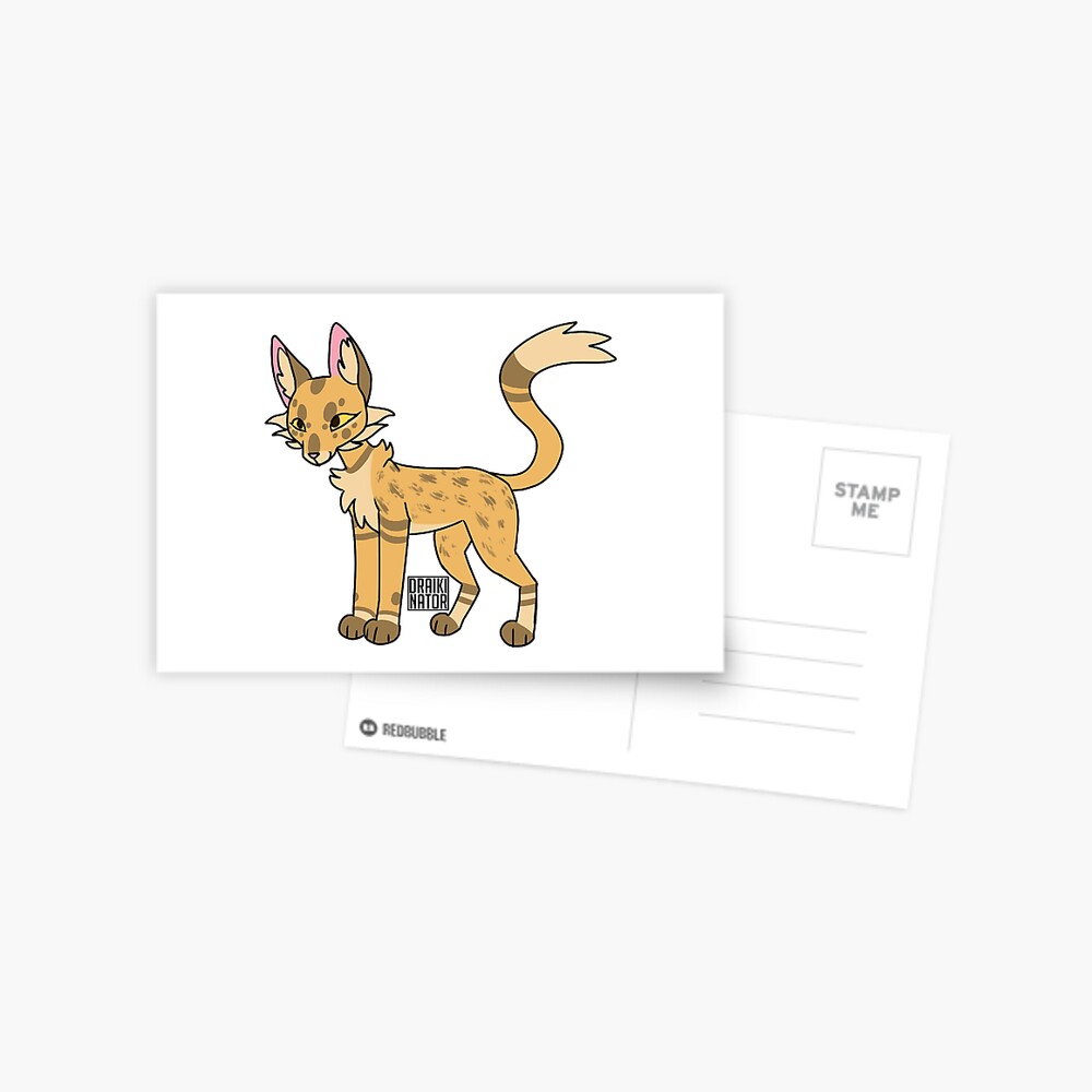 Tigerstar II Tigerheart Warrior Cats Postcard for Sale by alicialynne