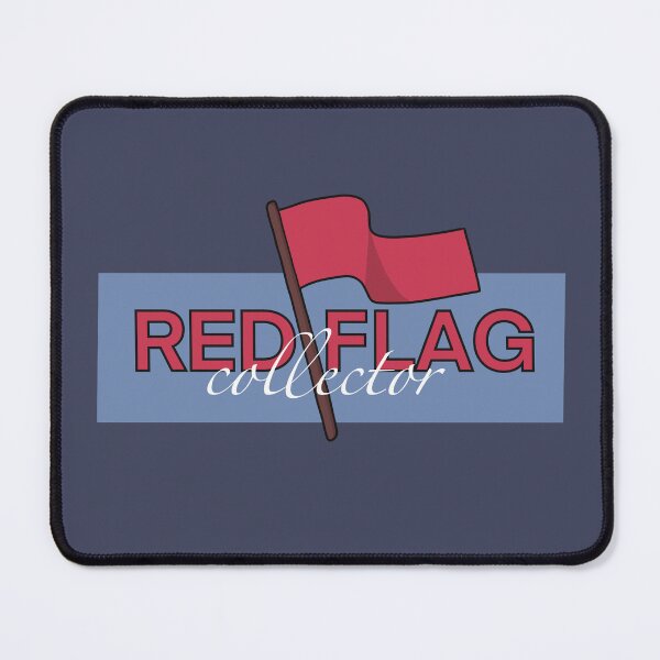 Item preview, Red Flag Collector Horizontal designed and sold by Sass-N-SideEyes.