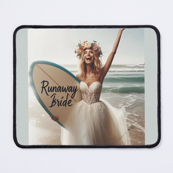 Item preview, Ocean Bride Wedding Surfboard designed and sold by Voodoo Store Paranormal Collections.