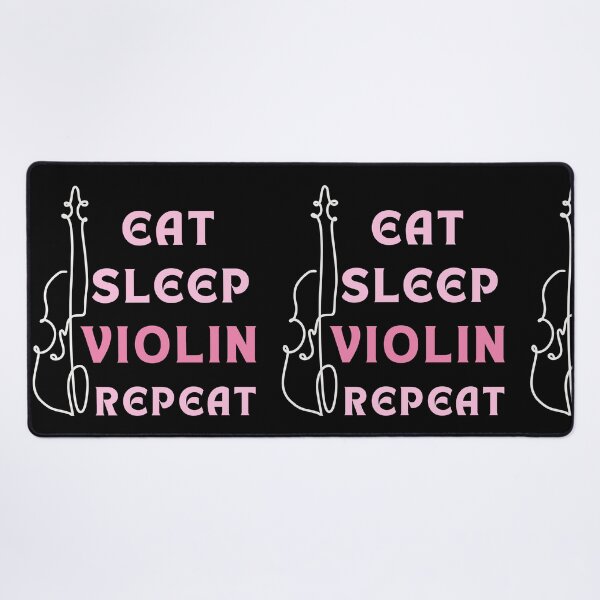 Artikelvorschau, Eat Sleep Violin Repeat entworfen und verkauft von Klaudesign.