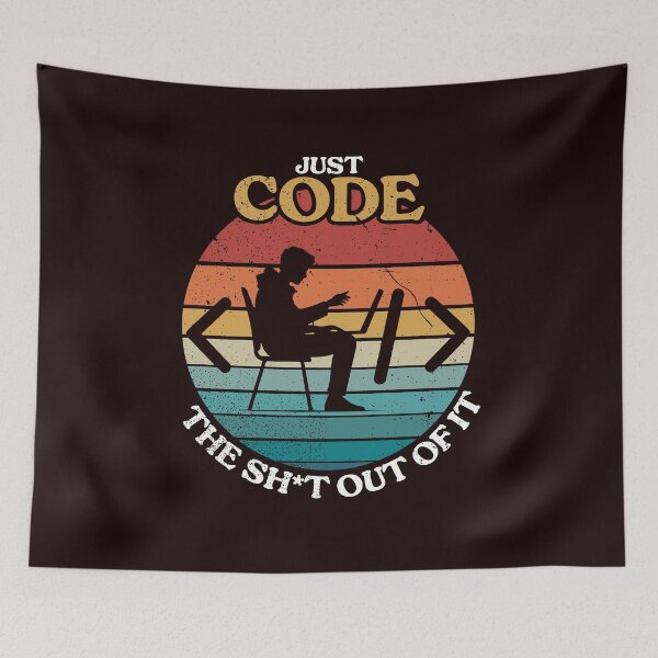 Item preview, Code the Sh out of it designed and sold by ChiliPics.