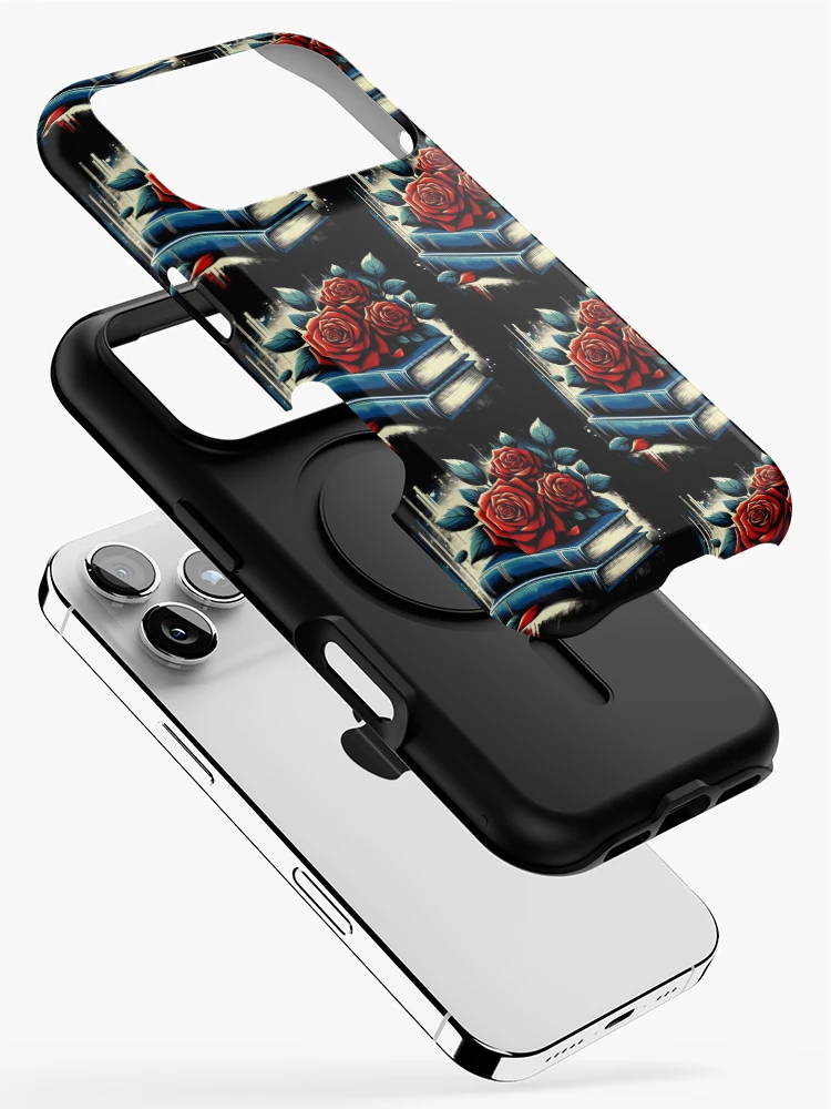 Thumbnail 2 of 4, iPhone Case, Bookstack designed and sold by GraphicsClub.