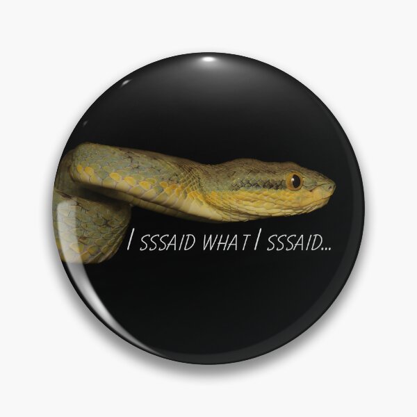 Item preview, The Bamboo pit viper- I sssaid what I ssaid designed and sold by Wild-shms.
