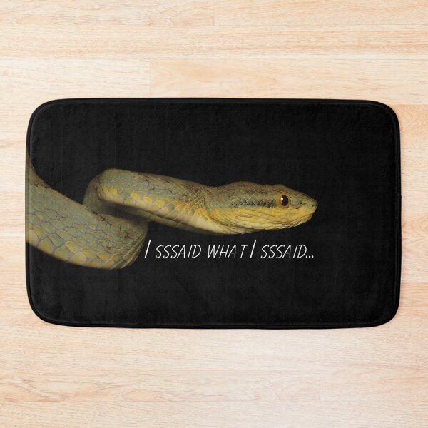 Item preview, The Bamboo pit viper- I sssaid what I ssaid designed and sold by Wild-shms.