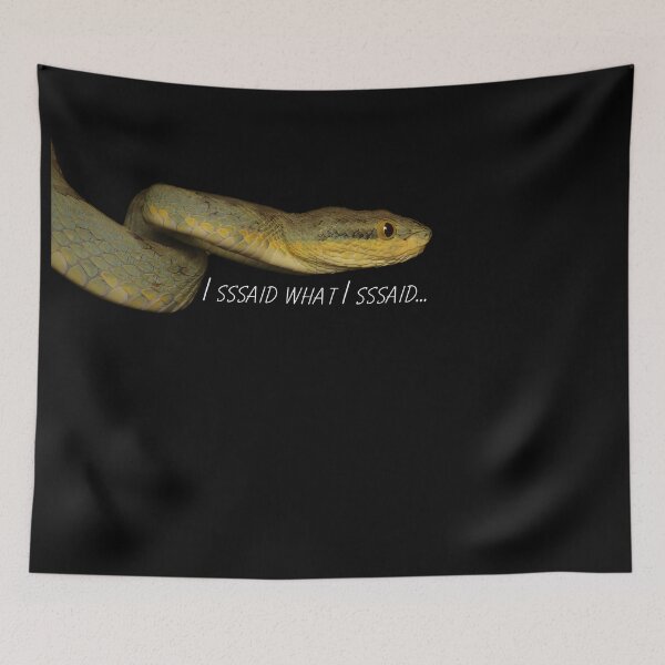 Item preview, The Bamboo pit viper- I sssaid what I ssaid designed and sold by Wild-shms.