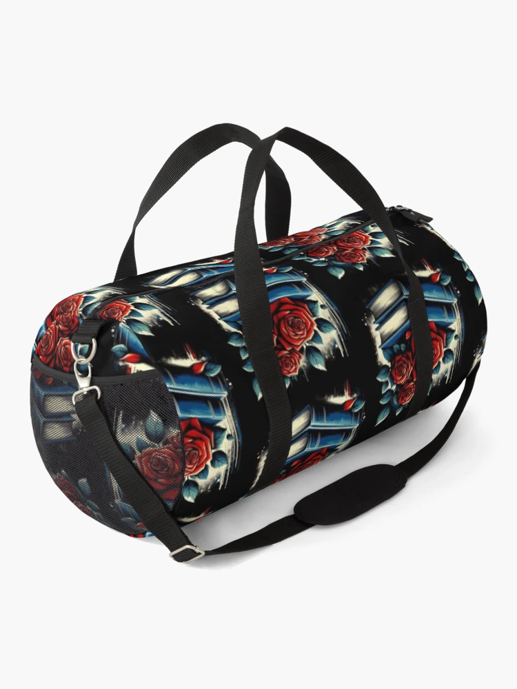 Thumbnail 2 of 3, Duffle Bag, Bookstack designed and sold by GraphicsClub.