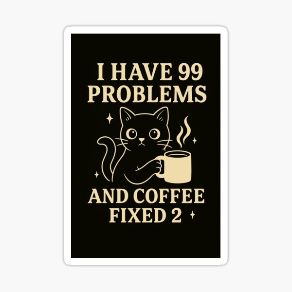 Item preview, I Have 99 Problems – Funny ADHD Cat Mug | Coffee Chaos Quote Gift designed and sold by Paperpoison.