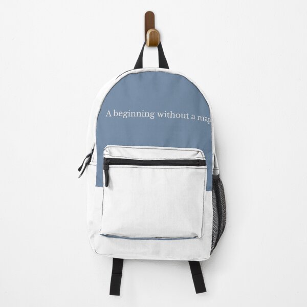 Item preview, Beginning without a map – minimalist quote for quiet courage and healing designed and sold by KWkindwaves.