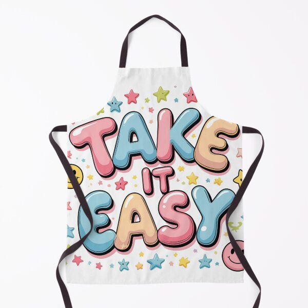 Item preview, Take it Easy – Pastel letters with stars and smileys designed and sold by Anna2492.