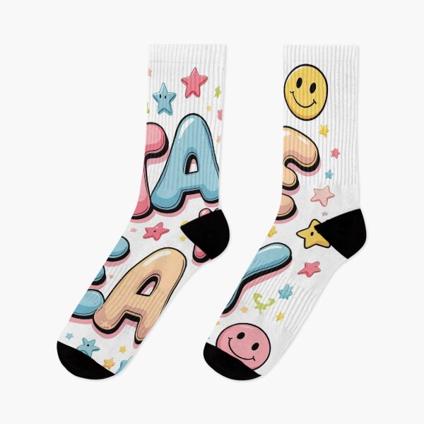 Item preview, Take it Easy – Pastel letters with stars and smileys designed and sold by Anna2492.