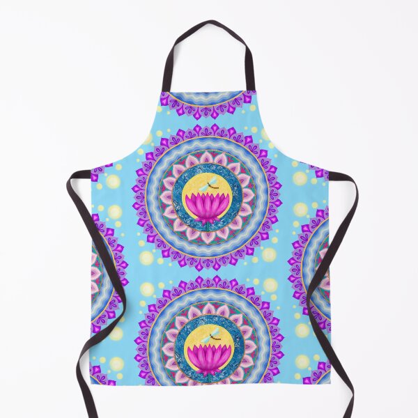 Item preview, Dragonfly and Lotus Moon mandala designed and sold by Soozie Wray.