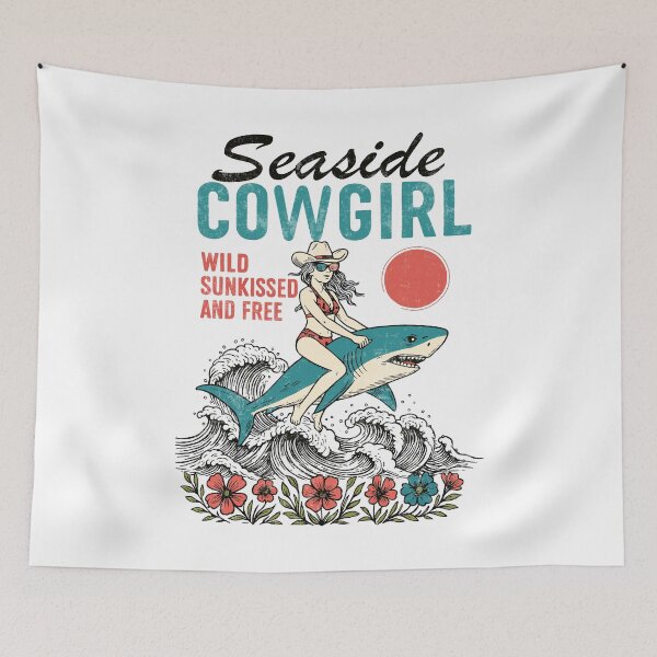 Item preview, Seaside Cowgirl Wild Sunkissed And Free designed and sold by Jcat7.