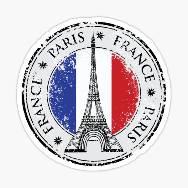 Item preview, Paris Travel Sticker, France designed and sold by SusannesArtShop.