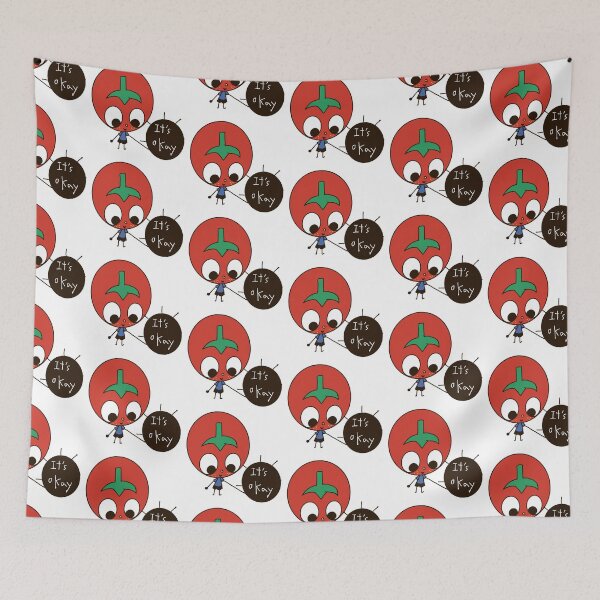 Item preview, Mato the Tomato Says It's Okay designed and sold by joycrysstudio.